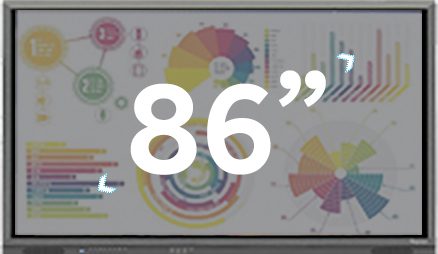 86 écran 86 pouces